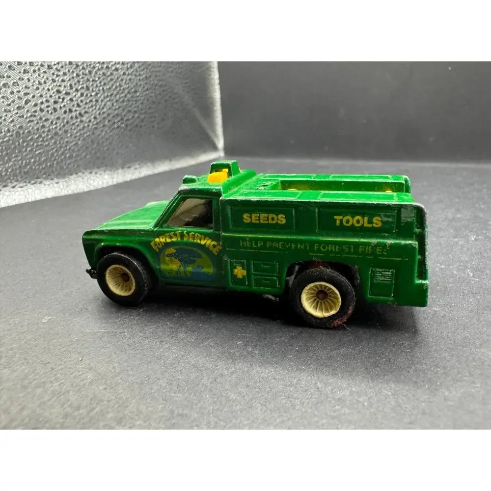 Hot Wheels 1974 Rescue Ranger Forest Service Real Riders Rubber Goodyear Tires